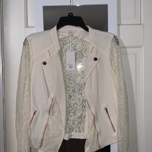 White Lace Candies Jacket